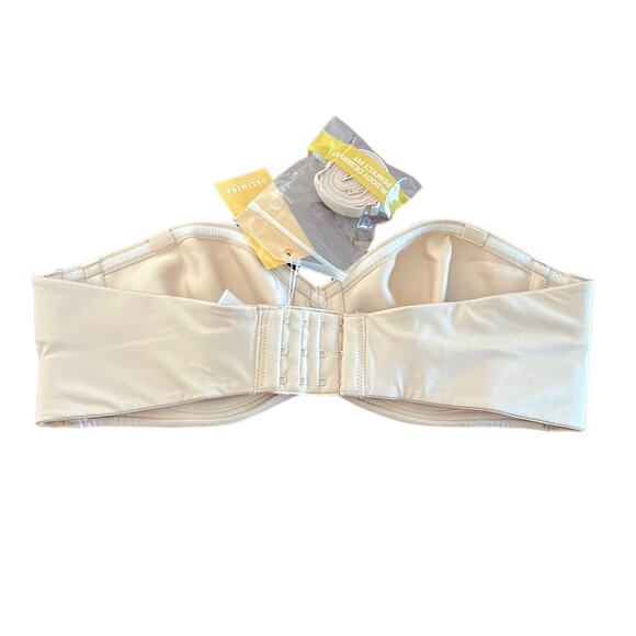 Delimira Natural Beige Underwire Bra with removable straps Woman Size 34B - Picture 5 of 9